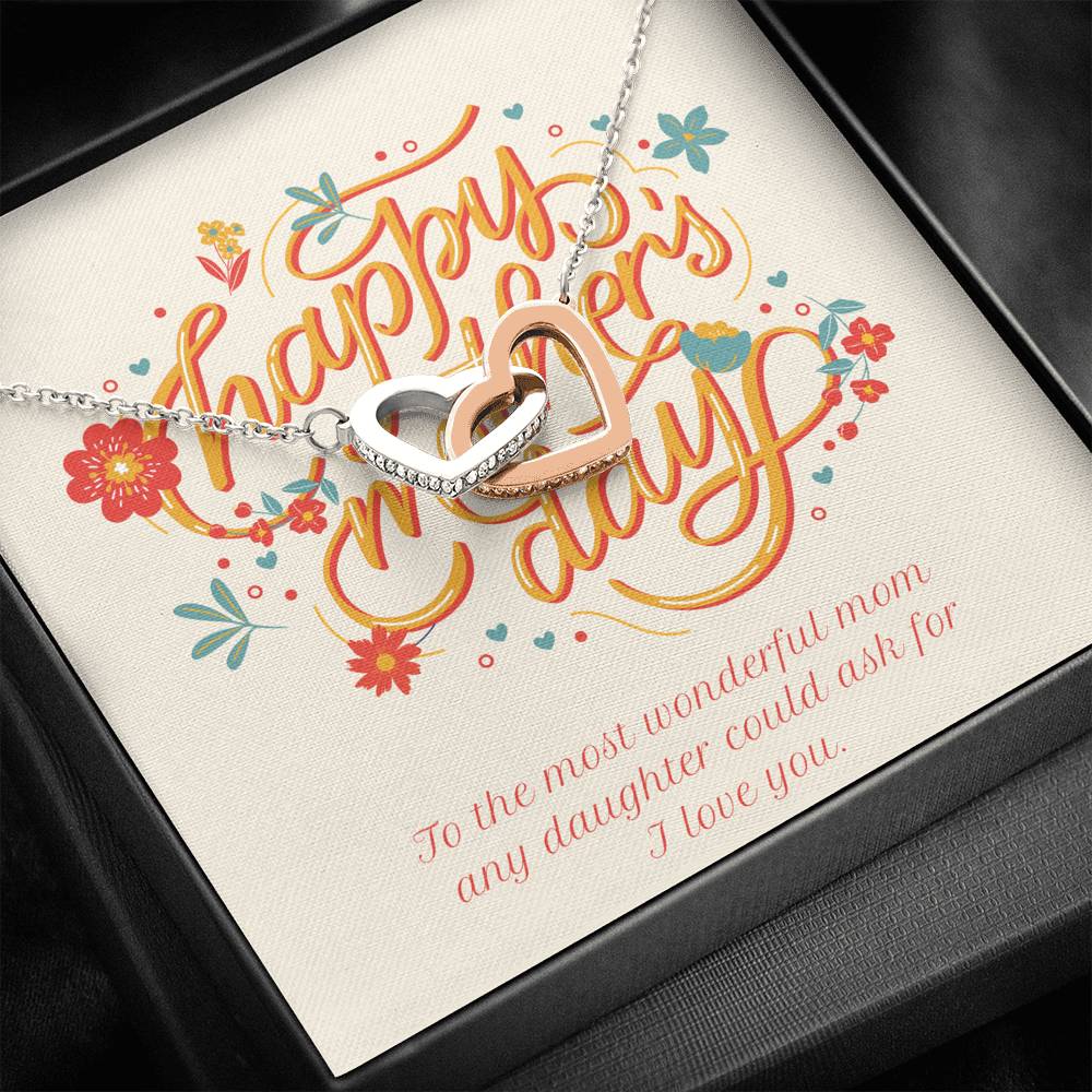 Mother's Day Gift from Daughter - Mother Daughter Necklace, Gifts for Mom, Mom Necklace