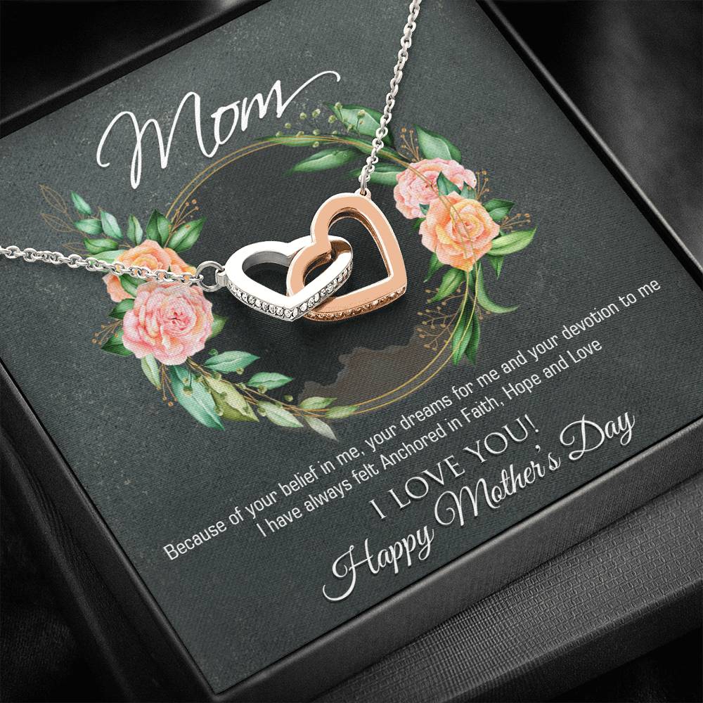 Mother Day, Hearts Necklace Gift, Mother Gift, Gifts for mom, Mother Day Gifts for wife