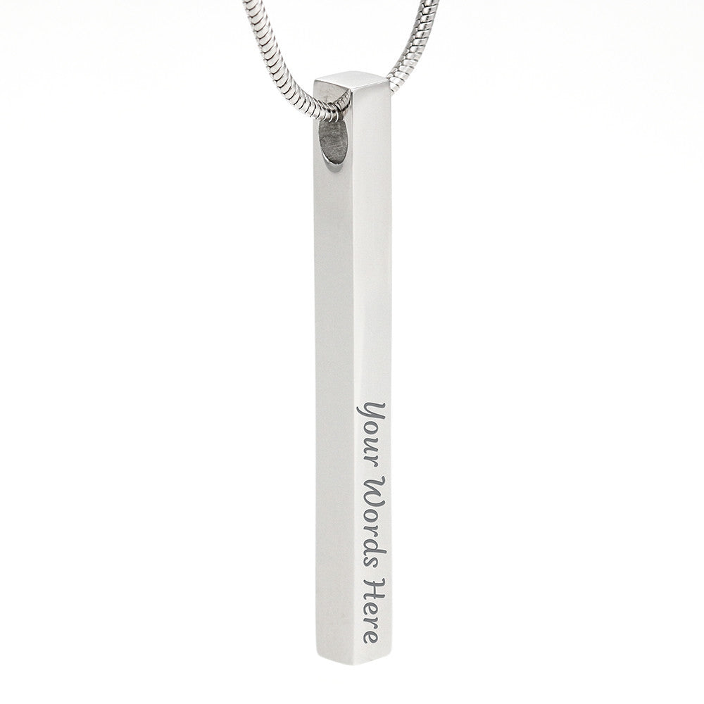 Mother Day, Bar Necklace Gift, Mother Gift, Gifts for mom, Mother Day Gifts for wife