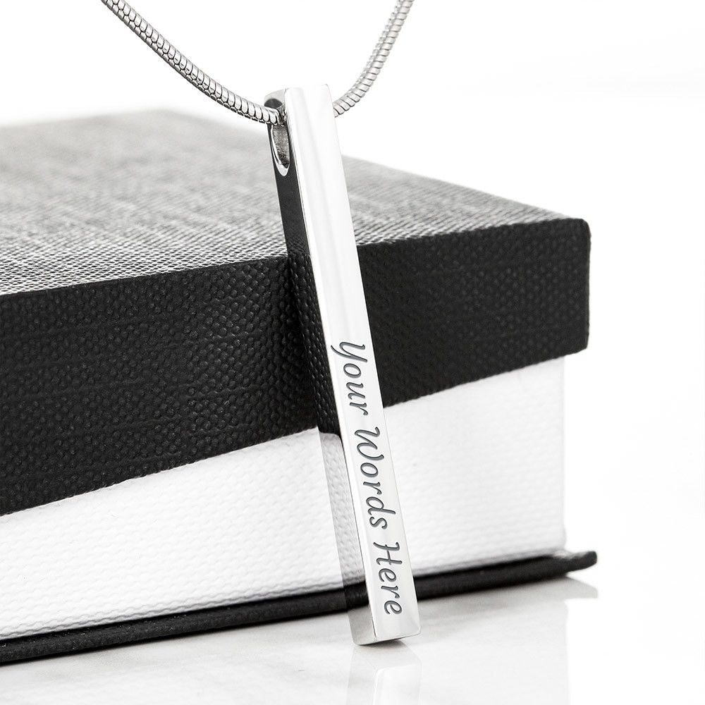 To My Soul Sister Friend Cousin Customized Text Necklace From Friend Sister Cousin For Birthday Graduation Wedding Engagement Gift