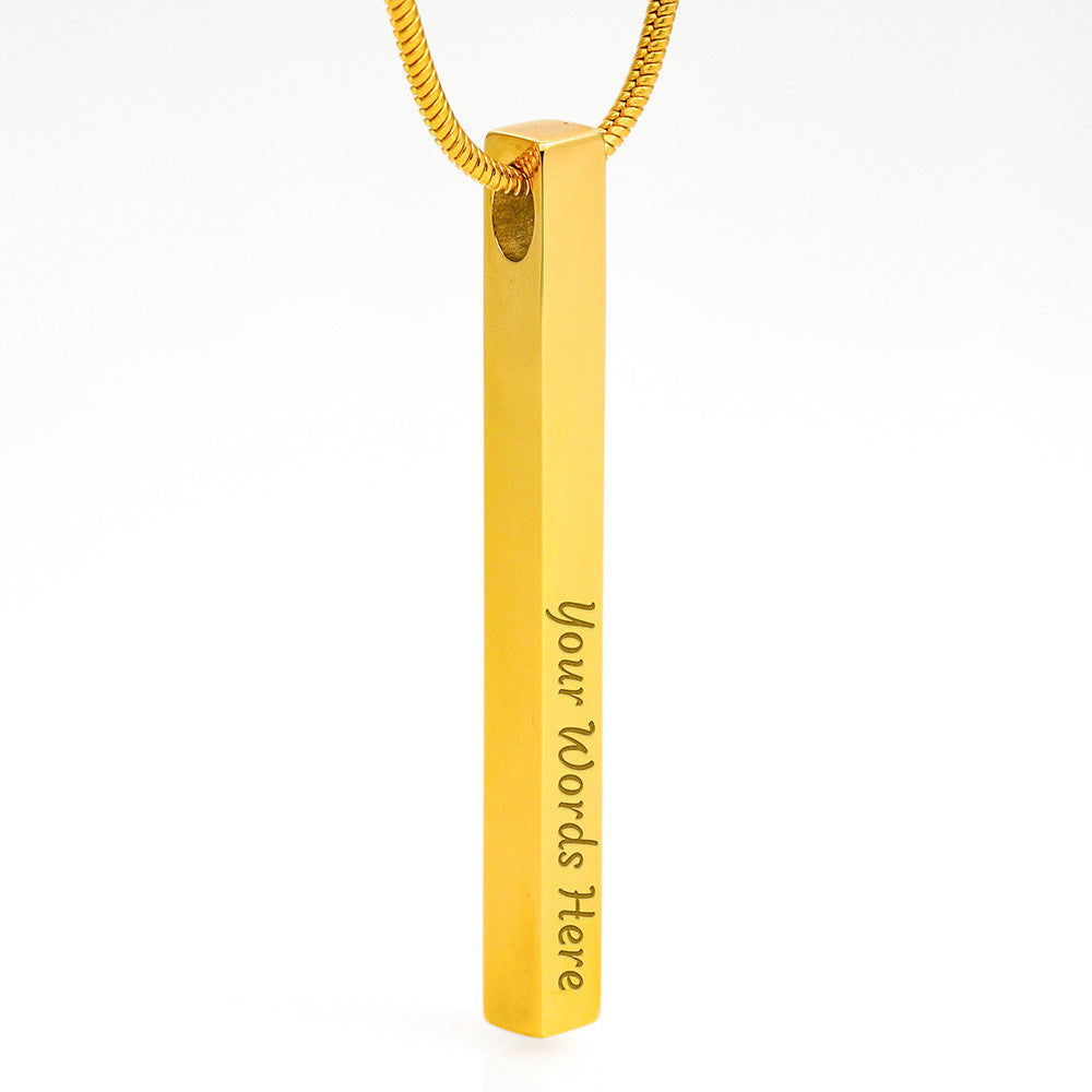 Friendship Bar Necklace