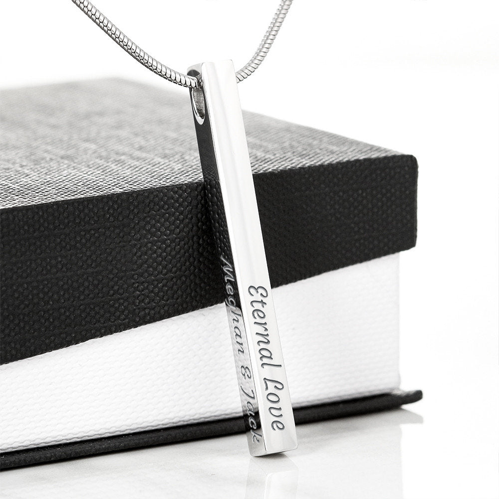 Mother Day, Bar Necklace Gift, Mother Gift, Gifts for mom, Mother Day Gifts for wife.