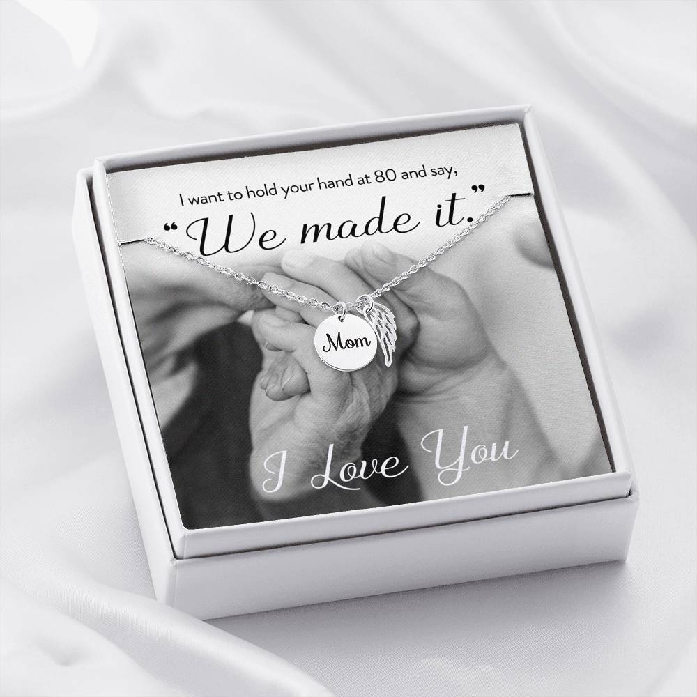 To My Grandmother Mama Mother In Law For Mother Day Birthday Wedding Engagement Anniversary From Daughter Son Necklace Gift