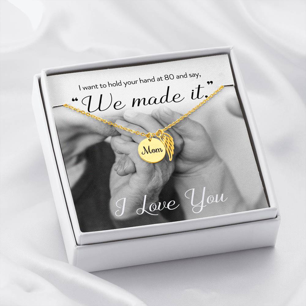 To My Grandmother Mama Mother In Law For Mother Day Birthday Wedding Engagement Anniversary From Daughter Son Necklace Gift