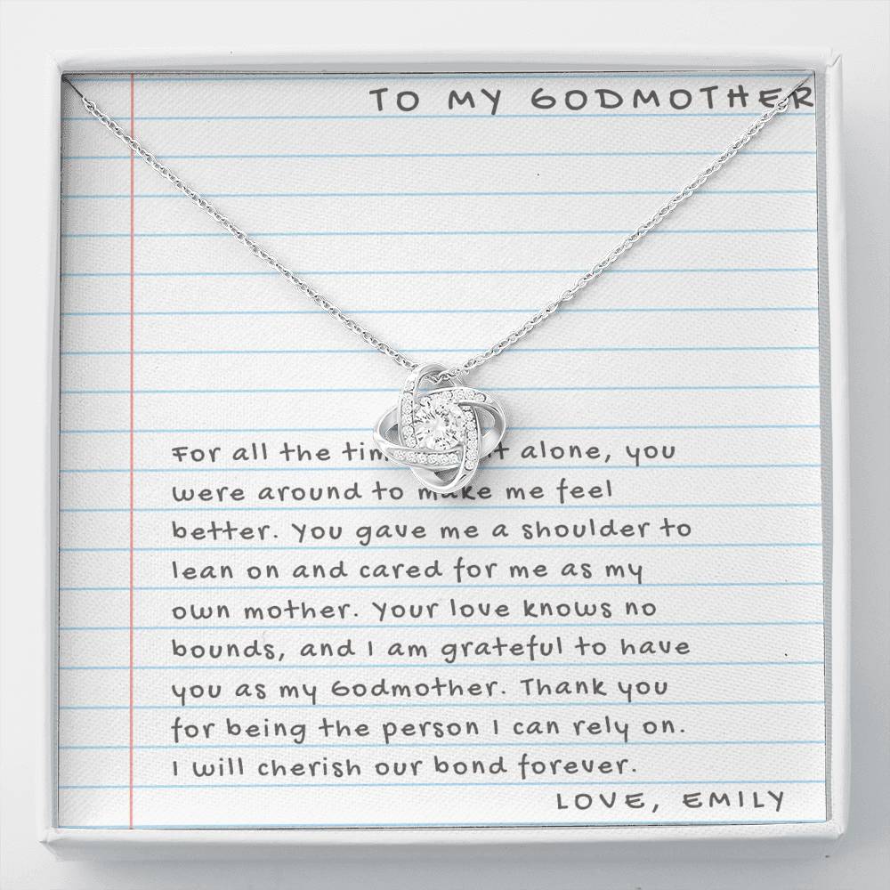 Personalized Necklace Gift To My Mom Mother in Law Step Mom Thank You Gift From Daughter Son On Mother's Day Birthday Gift With the Message Card