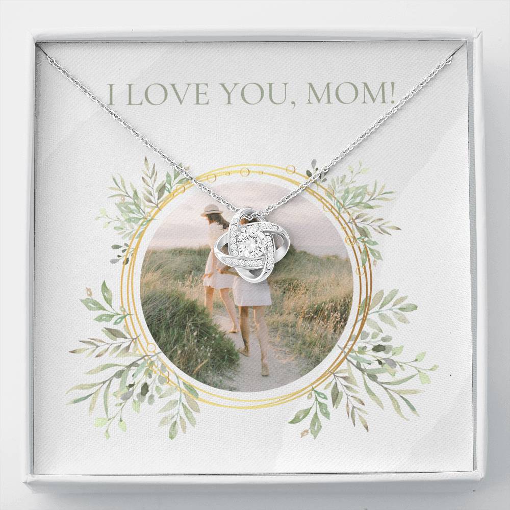 Custom Mother's Day Gift, Gift for Mom, Personalized Picture Gift, Necklace for Mom, Gift Box for Mom