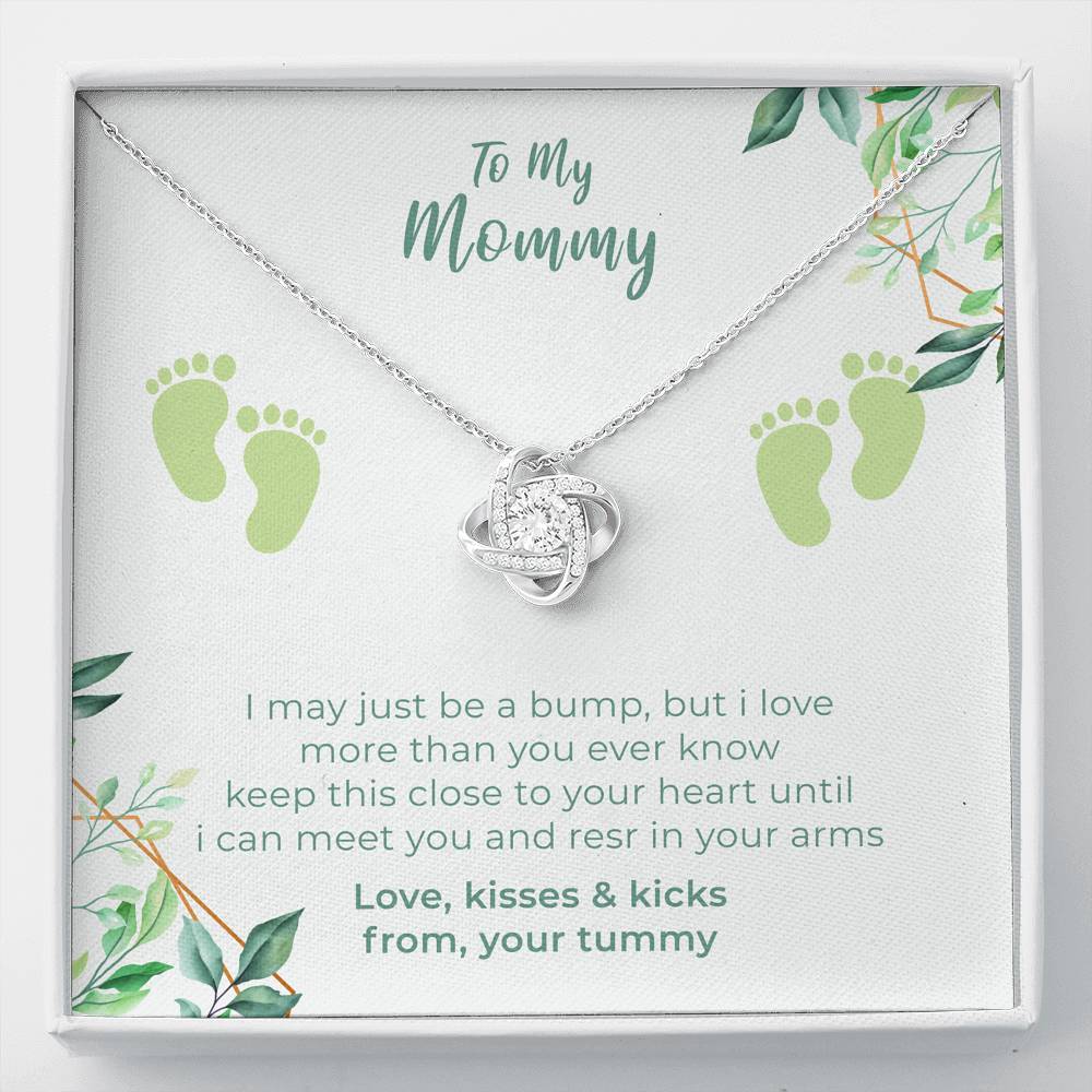 Necklace Gift For Women Personalized Pendent To My Mommy On Her Birthday Mother's Day From Daughter Son With The Message Card
