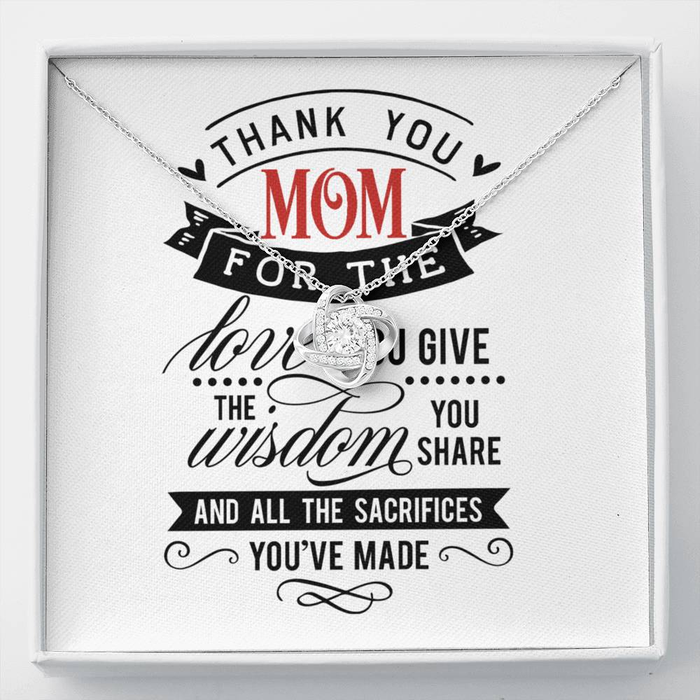 Birthday Gift for Step Mom to Say Thank you, Personalized Jewelry, Mom Necklace, Personalized Necklace For Mom, To My Mom Necklace, Mothers Day Gift from Husband, Mothers Day Gift For Mother in Law,