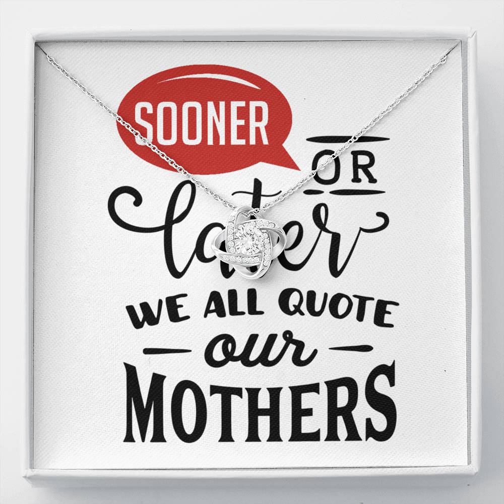 Birthday Gift for Step Mom to Say Thank you, Mom Birthday Card, Mothers Day Gift Box, Custom Stepmom Necklace, Personalized Jewelry, Mom and Daughter Necklace, Mothers Day Gift From Son,