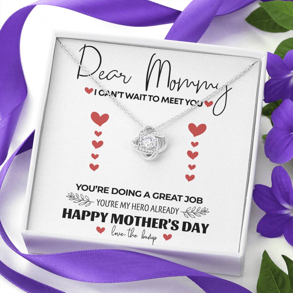 Necklace Gift To My Mom Mother In Law Doing A Great Job Pendent Gift With The Message Card From Daughter Son On Birthday Mother's Day
