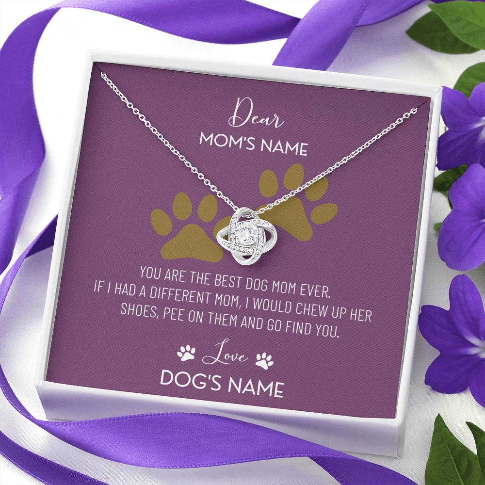 To My Mom Grandma Step Mom Mother In Law Necklace Gift With The Message Card On Mother's Day Birthday Love Expressing Gift From Kids