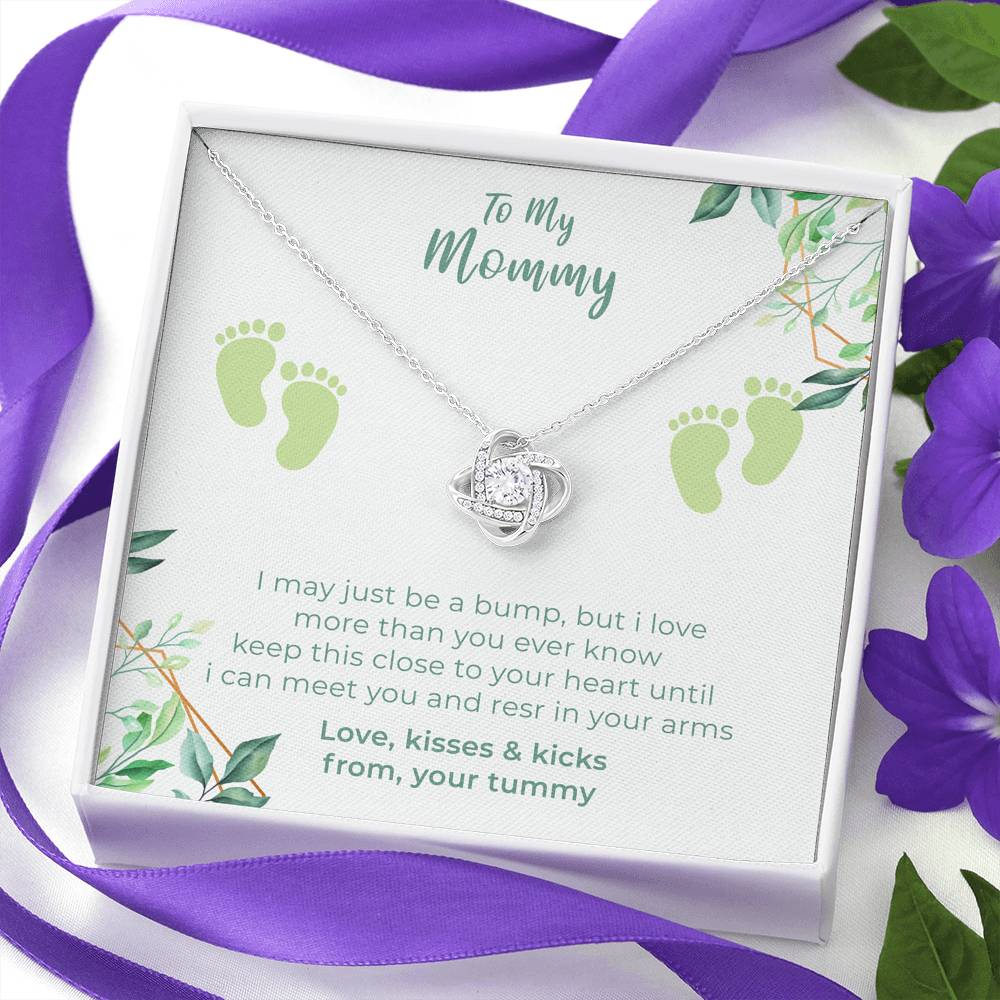 Necklace Gift For Women Personalized Pendent To My Mommy On Her Birthday Mother's Day From Daughter Son With The Message Card