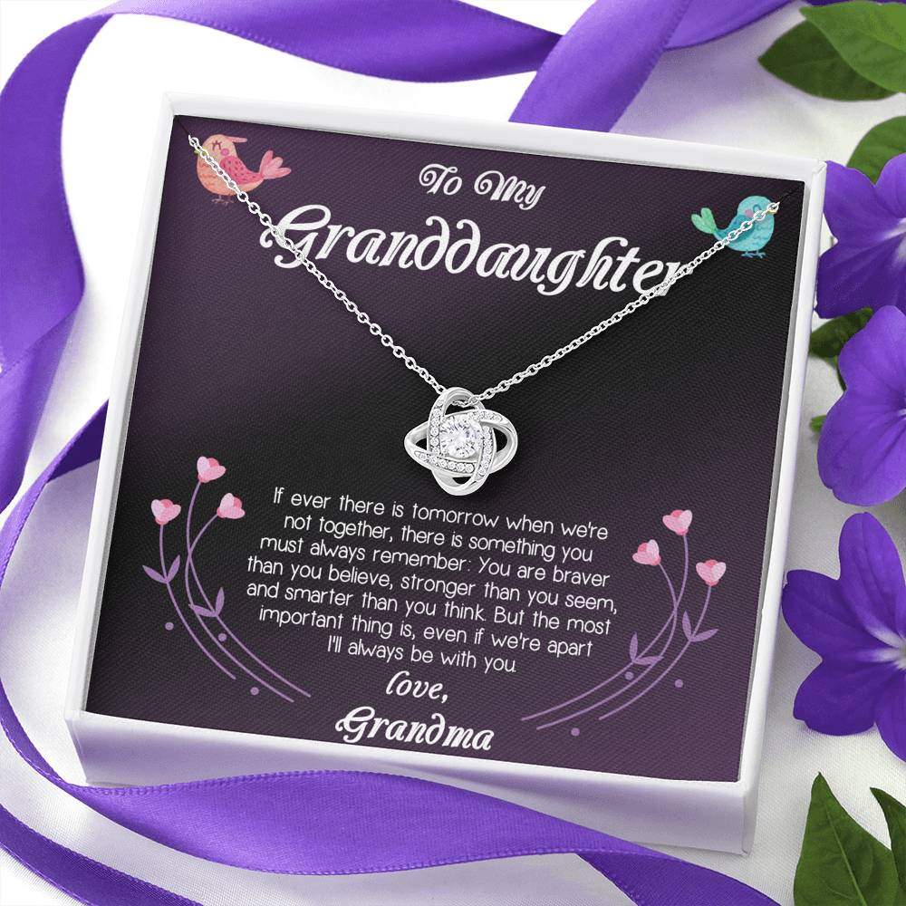 Granddaughter Necklace, Granddaughter Gifts, To My Granddaughter, Granddaughter Jewelry, Sweet 16 Gifts, Necklace for Granddaughter