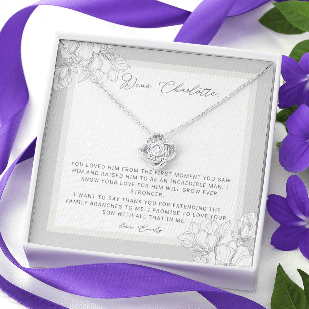 Future Mother in Law, Mother of The Groom Necklace, Mother In Law Necklace, Mother of the Groom from Bride Gift, Mother in Law Gift, Wedding Gift, Bride to Mother in law gift