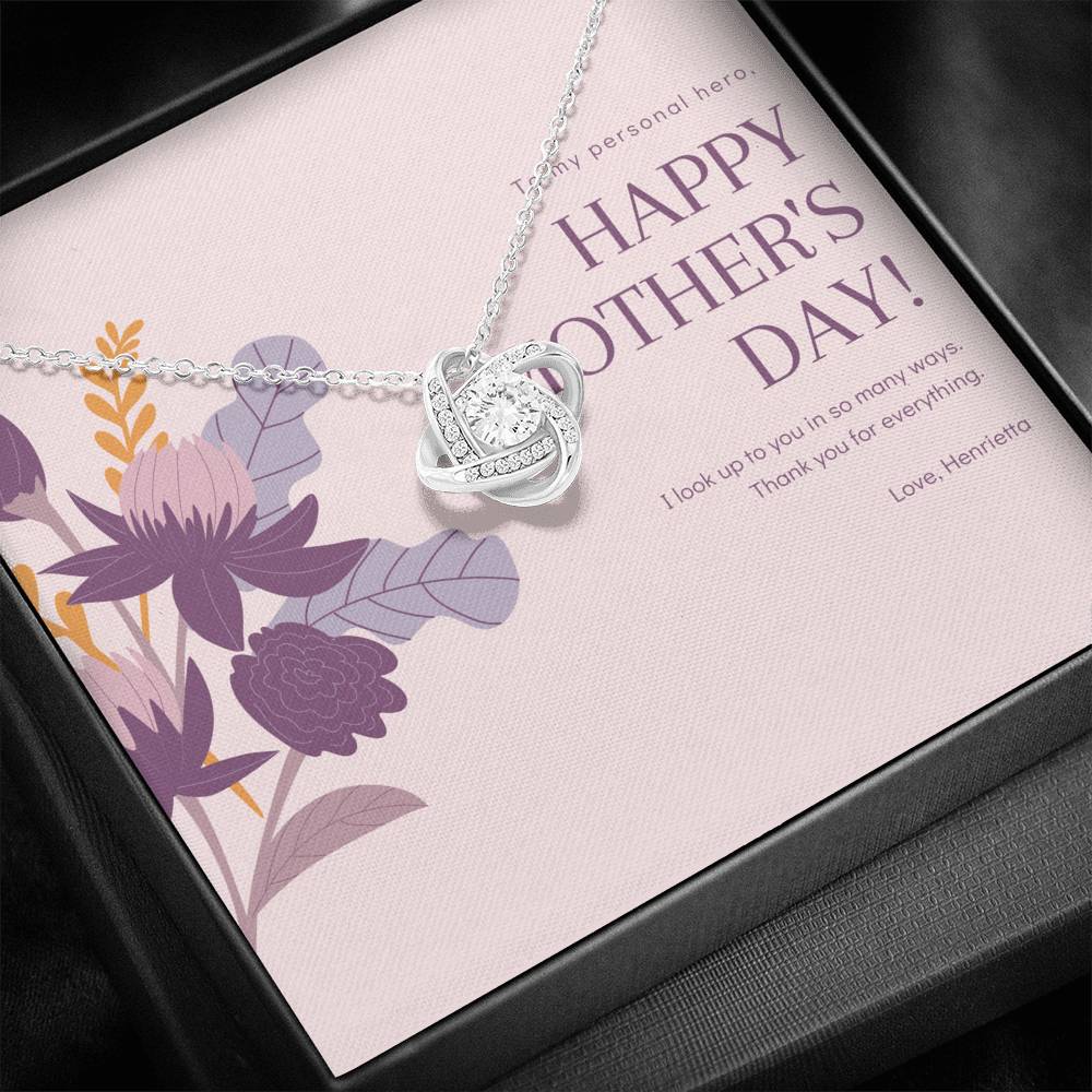 Daughter to Stepmother Necklace Gift, Mother and Daughter Necklace, Second Mom Gift, Custom Stepmom Necklace, Jewelry Gift for My Second Mom, Personalized Mother Day Necklace, 1st Mothers Day Gift,