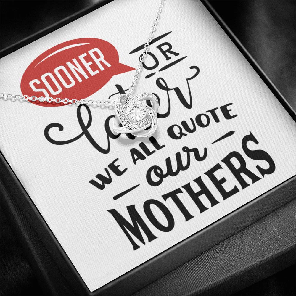 Birthday Gift for Step Mom to Say Thank you, Mom Birthday Card, Mothers Day Gift Box, Custom Stepmom Necklace, Personalized Jewelry, Mom and Daughter Necklace, Mothers Day Gift From Son,