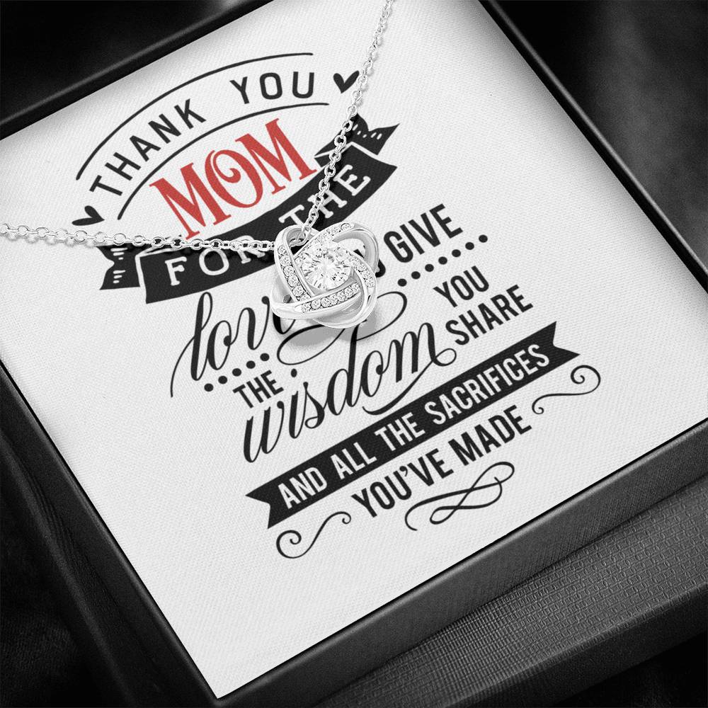 Birthday Gift for Step Mom to Say Thank you, Personalized Jewelry, Mom Necklace, Personalized Necklace For Mom, To My Mom Necklace, Mothers Day Gift from Husband, Mothers Day Gift For Mother in Law,