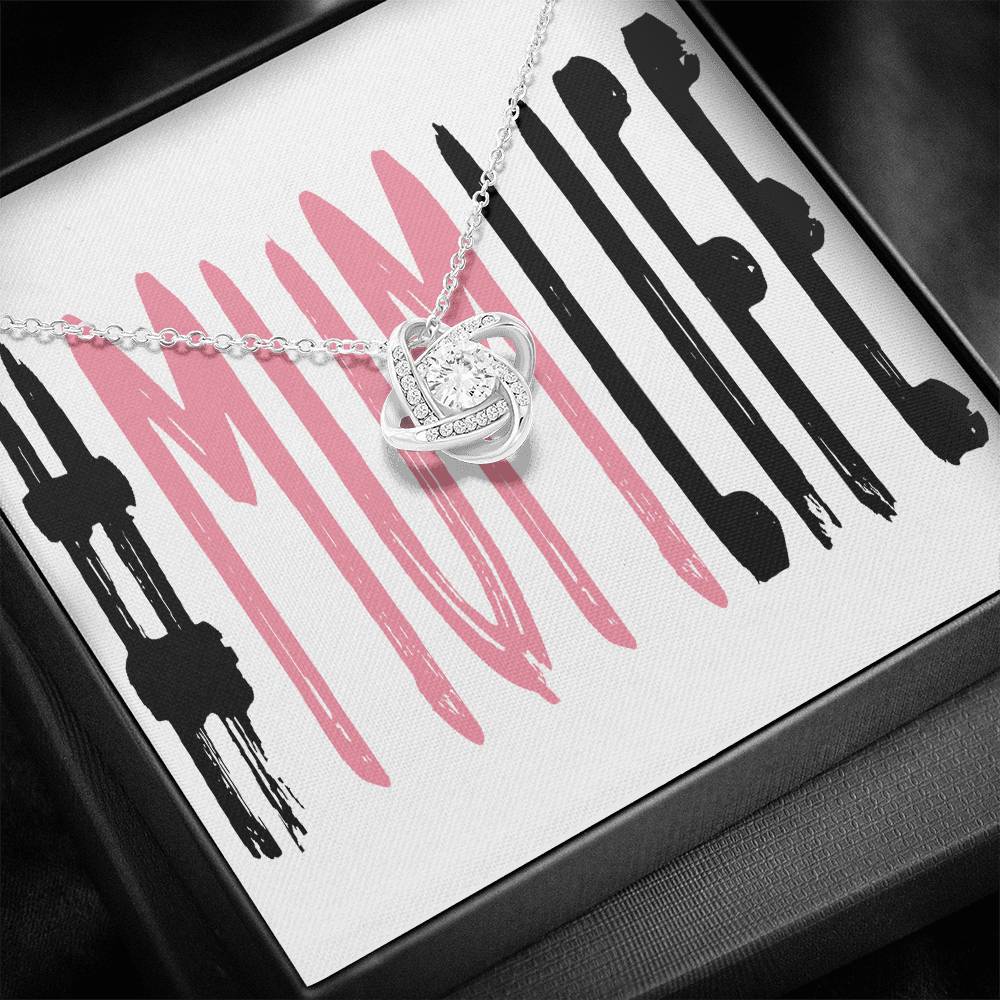 Funny Mom Gift, Initial Necklace for Mom, Mothers Day Personalized, Mom and Daughter Necklace, Stepmom Birthday Gift, Mothers Day Gift Box, Mom Gift