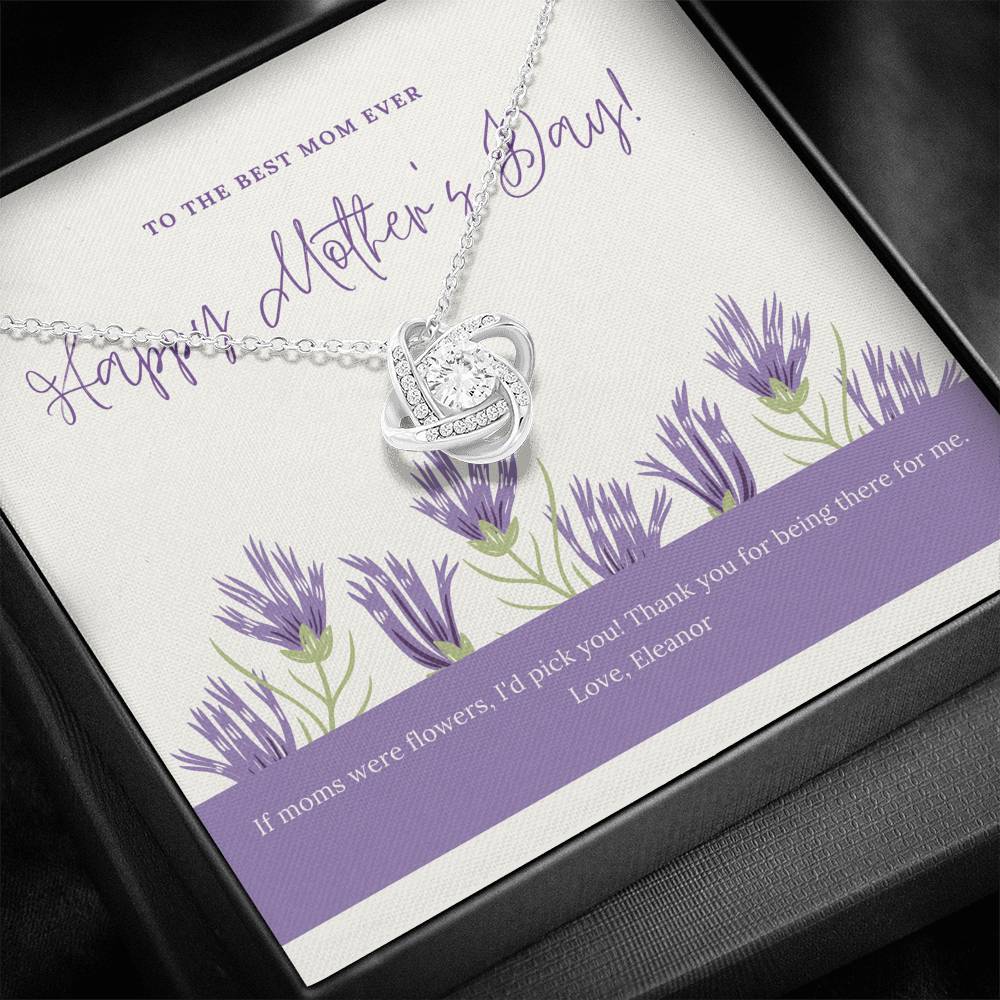 Mother's Day Necklace Gift For Women To My Mom Mother In Law Step Mom Grandma For Great Job Thank You Gift With The Message Card