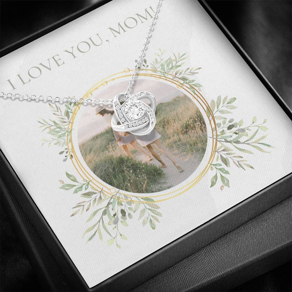 Custom Mother's Day Gift, Gift for Mom, Personalized Picture Gift, Necklace for Mom, Gift Box for Mom
