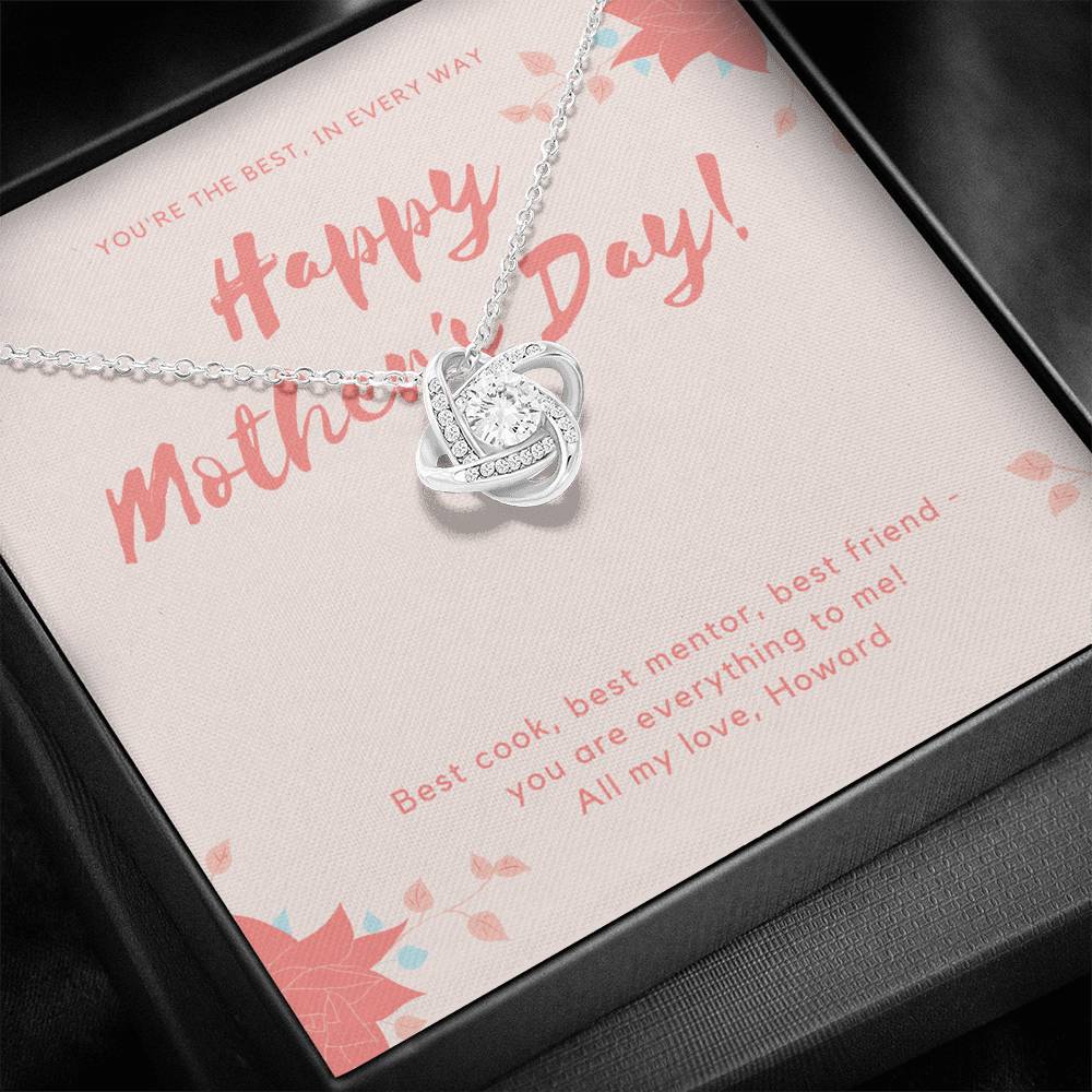Mother Necklace, Jewelry Gift for My Second Mom, Other Mother Gift, Mothers Day Card, Unbiological Mom, Personalized Mother Day Necklace, First Mothers Day Gift,