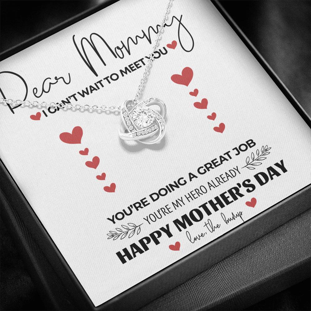 Necklace Gift To My Mom Mother In Law Doing A Great Job Pendent Gift With The Message Card From Daughter Son On Birthday Mother's Day
