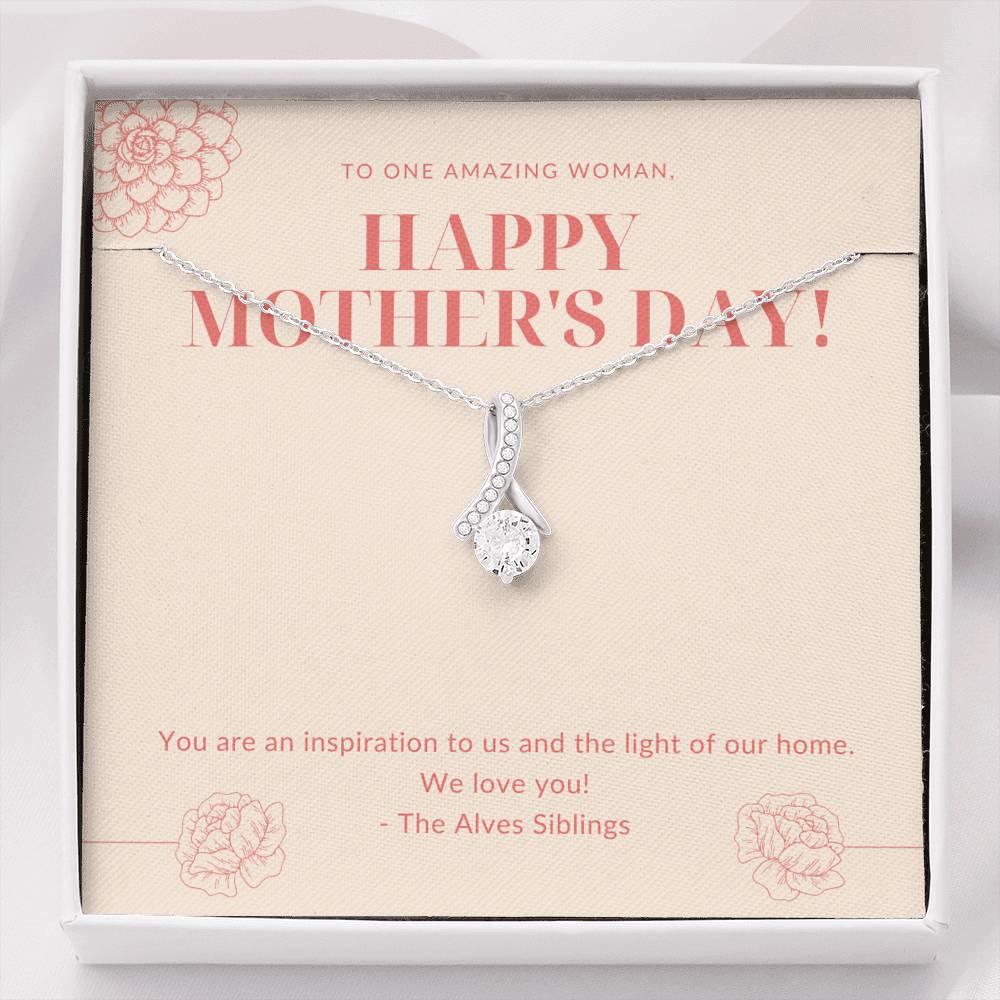 Bonus Mom Gift Necklace, Mothers Day Gift For Mother in Law, Mother Figure Gift, Mother Figure Gift, Jewelry Gift for My Second Mom, Mothers Day Gift from Husband, Mothers Day Gift For Mother in Law,