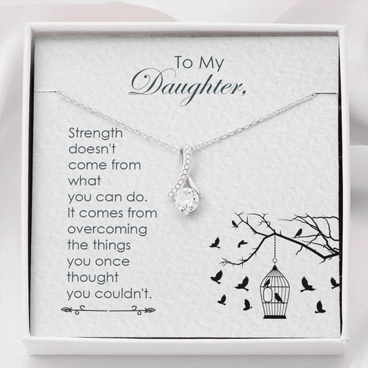 Daughter Necklace, Dad to Daughter, Mother to Daughter Gift, Necklace