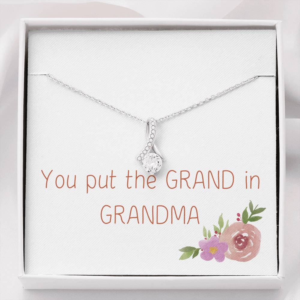 Necklace for Grandma, Timeless Necklace, Gift for Gigi, Gift for Grammy, Gift for Mimi