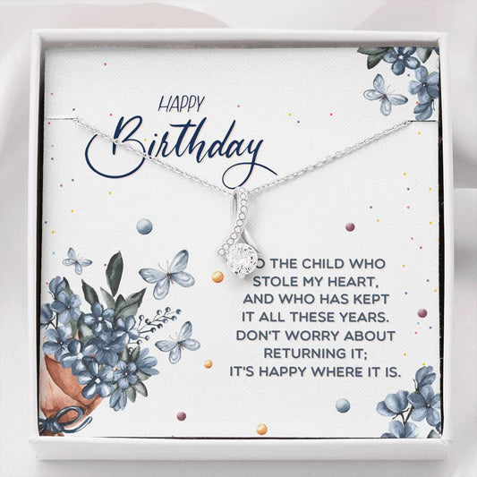 Happy Birthday Necklace, Best Friend, Wife, Mom, Sister Gift, Daughter Gift