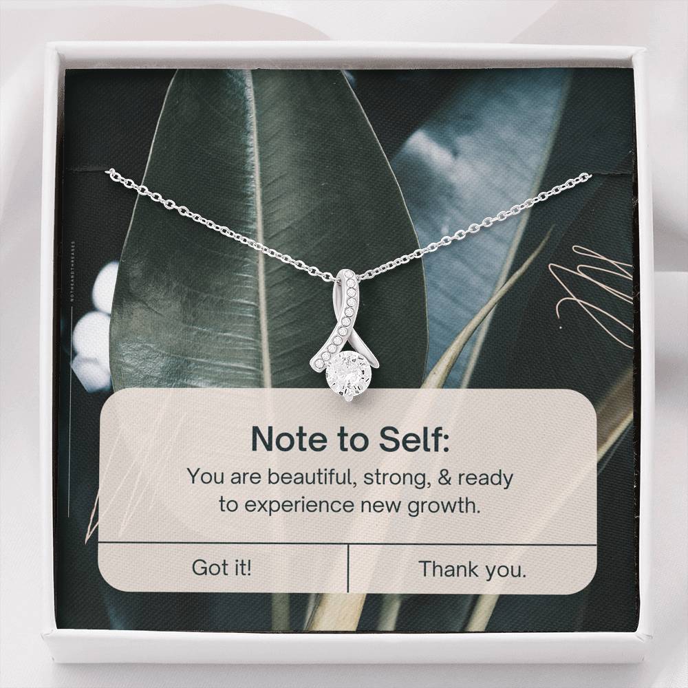 Love Note Card Personalize Valentine Day Ribbon Pendent For Women