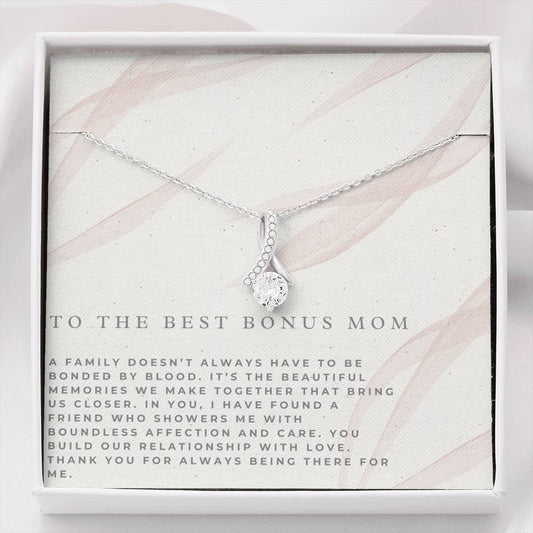 Gift for Bonus Mom, Birthday Gift, Step Mom Gift, Necklace for 2nd Mom
