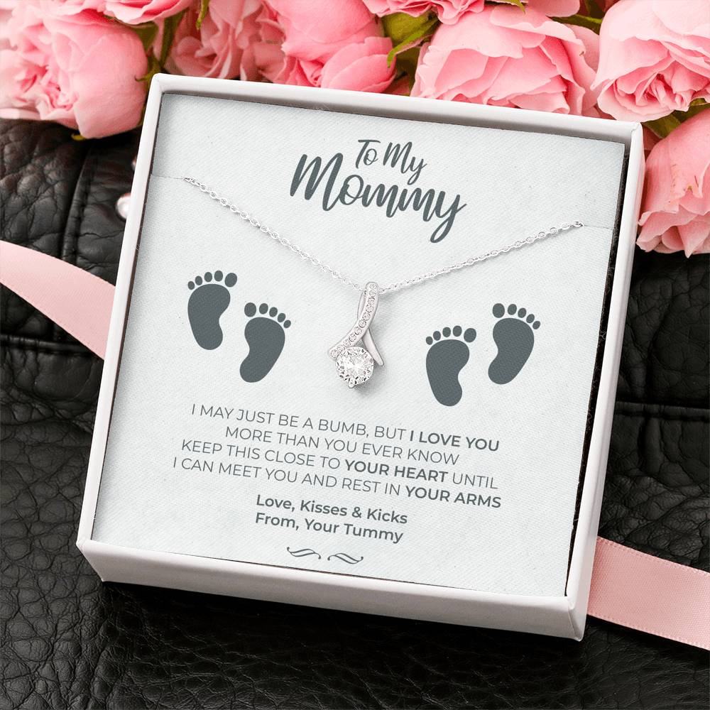 Personalized Gift Mother Necklace for Her Birthday Accessory Gift Alluring Hearts Necklaces for Women with Message  Card