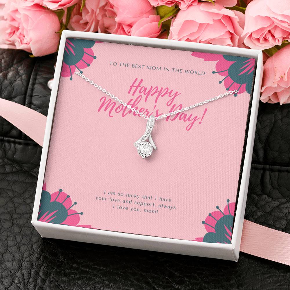 Mothers Day Gift, Unbiological Mom Gift, Second Mom Gift, Stepmom Birthday Gift, Mothers Day Gift from Husband, Mothers Day Card, Jewelry Gift for My Second Mom,