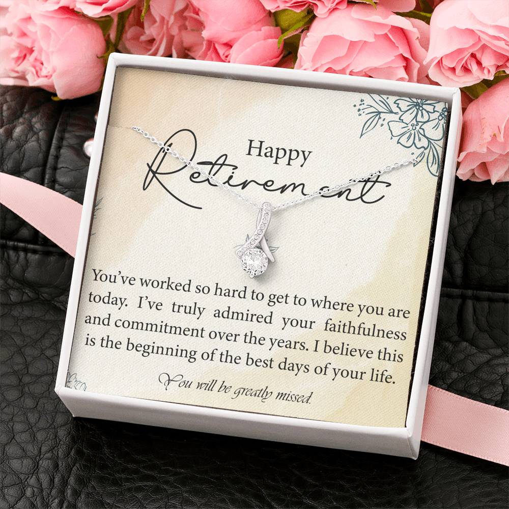Retirement Day Gift Pendent To My Boss