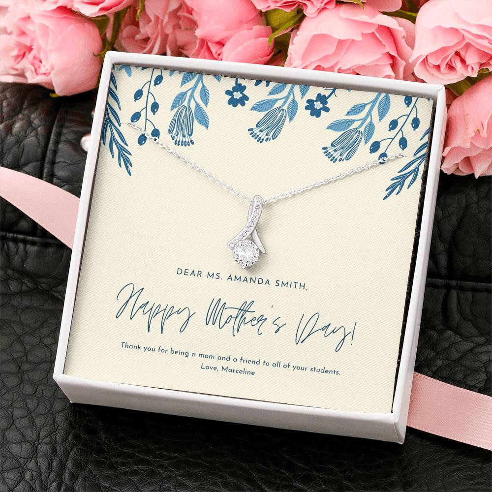 Unbiological Mom Gift, Aunt Gift For Mothers Day, Mom Birthday Card First Mothers Day Gift, Mother's Day Gift, Birthday Gift for Step Mom to Say Thank you, Mothers Day Gift from Husband,