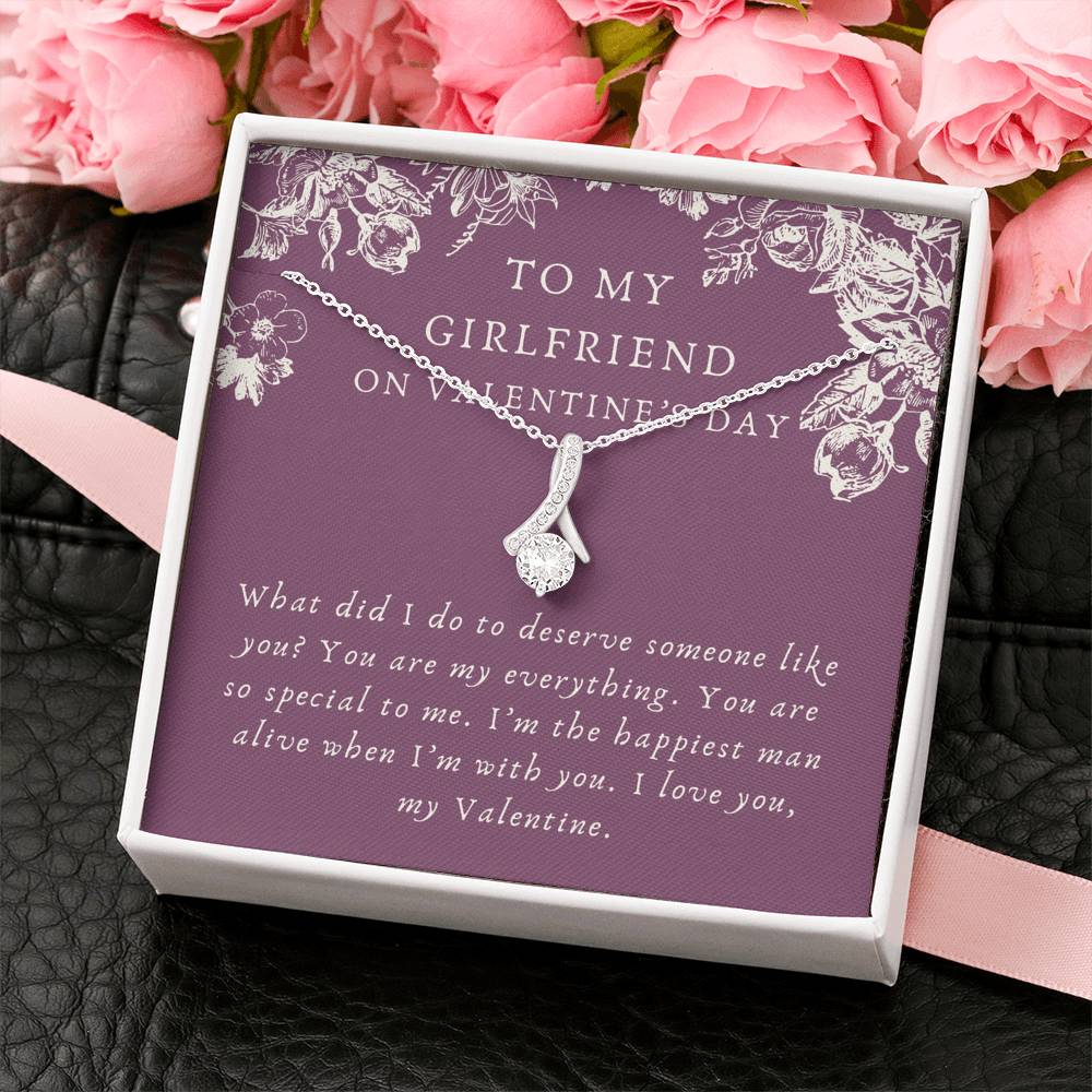 Heart Necklace Pendant Rhinestone Shining Silver Chain Love Gift Women  Sterling Jewelry Box Stainless Steel