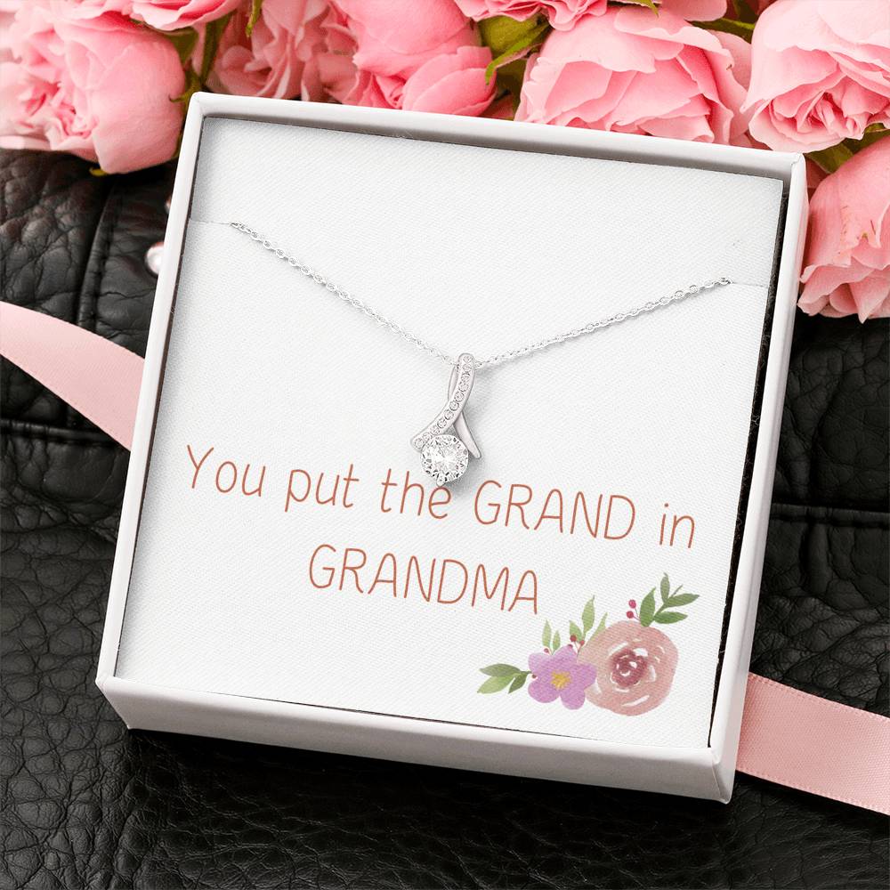 Necklace for Grandma, Timeless Necklace, Gift for Gigi, Gift for Grammy, Gift for Mimi