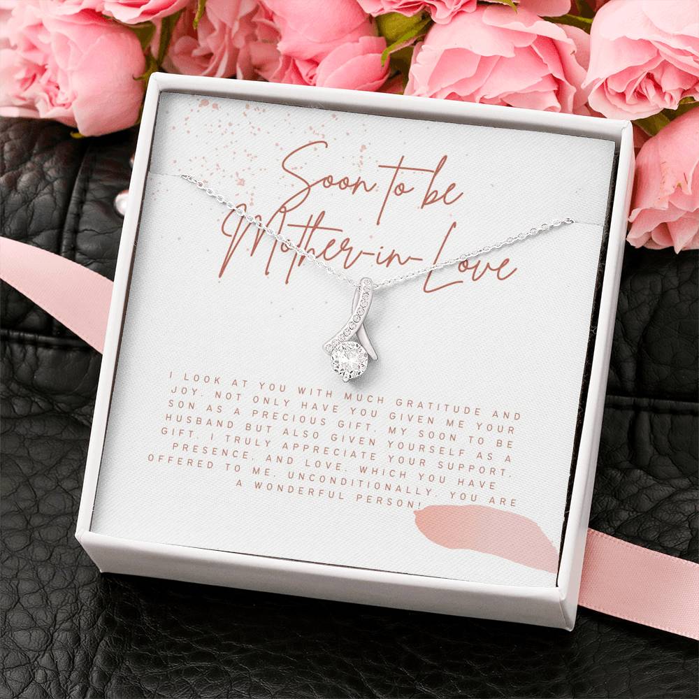 Gift for Future Mother In Law, Gift Necklace for Mother-In-Love, Best Gift for Soon to be Mother-In-Law