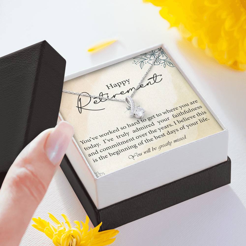 Retirement Day Gift Pendent To My Boss