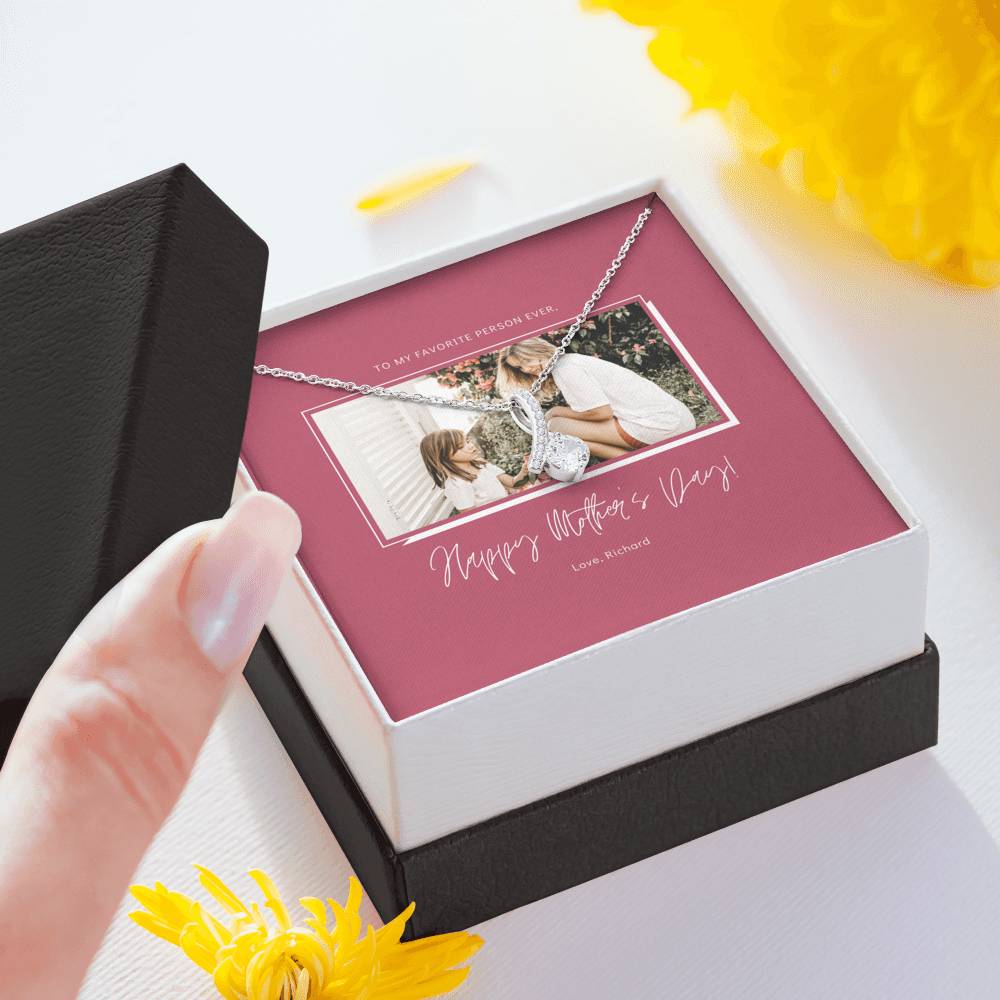 Other Mother Gift, Mother's Day Gift, Mothers Day From Daughter, Stepmom Birthday Gift, Adoptive Mom Gift, Mother and Daughter Necklace, Bonus Mom Gift,