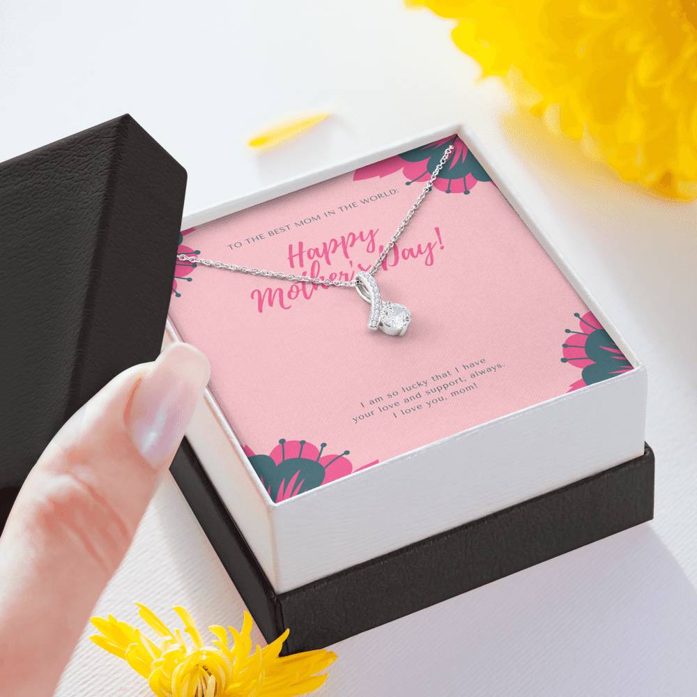 Mothers Day Gift, Unbiological Mom Gift, Second Mom Gift, Stepmom Birthday Gift, Mothers Day Gift from Husband, Mothers Day Card, Jewelry Gift for My Second Mom,