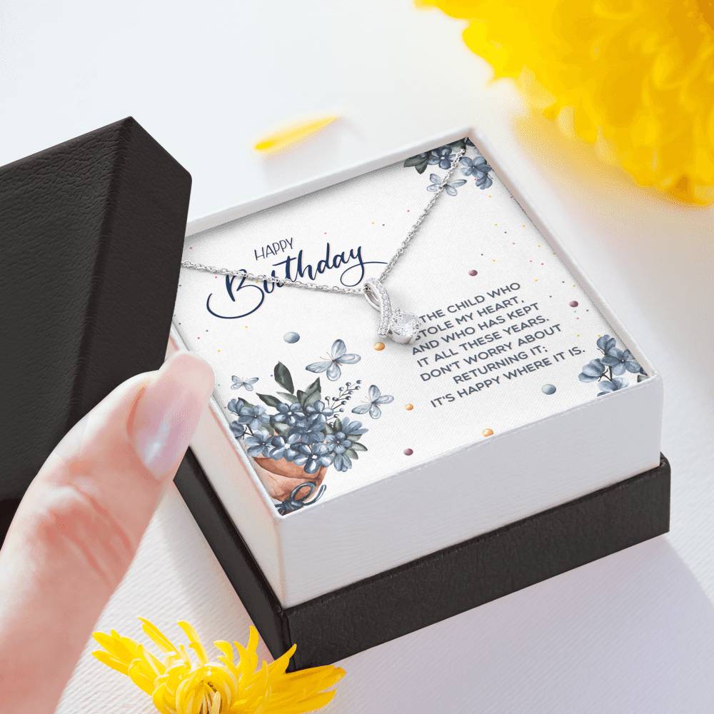 Happy Birthday Necklace, Best Friend, Wife, Mom, Sister Gift, Daughter Gift