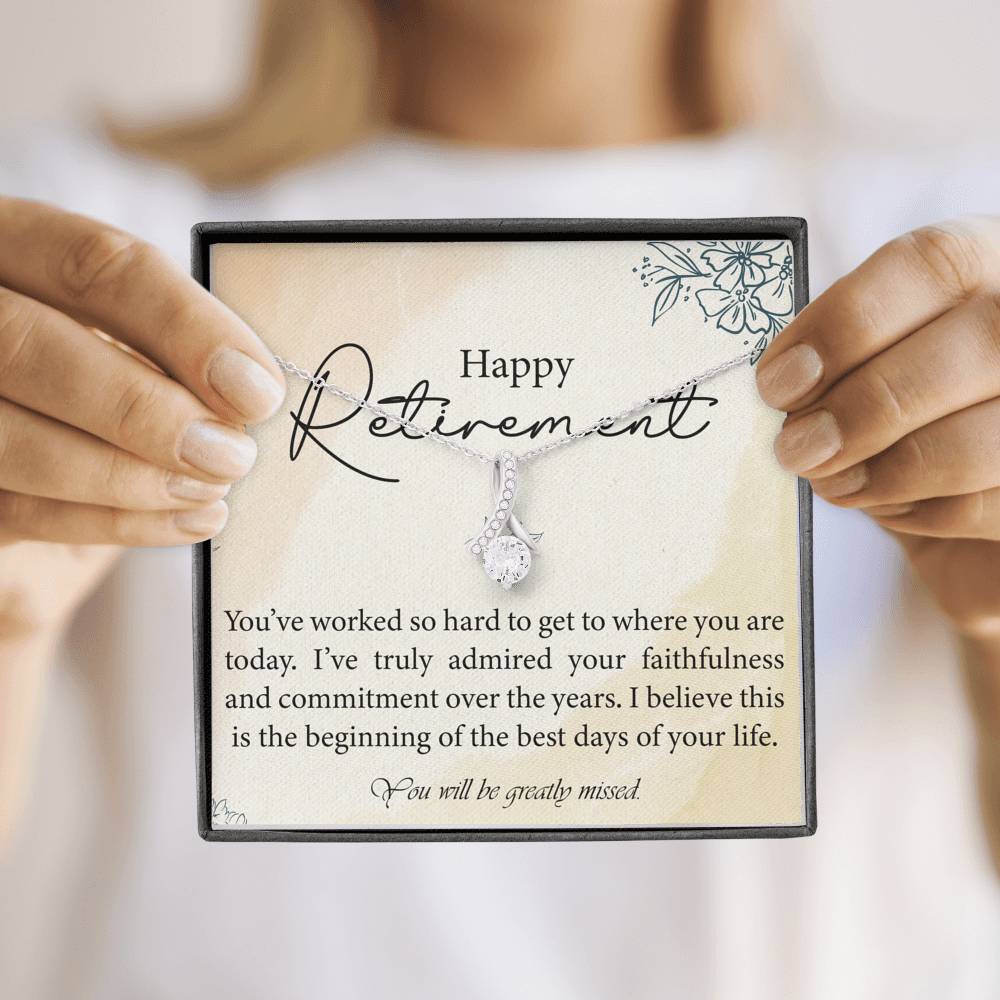 Retirement Day Gift Pendent To My Boss