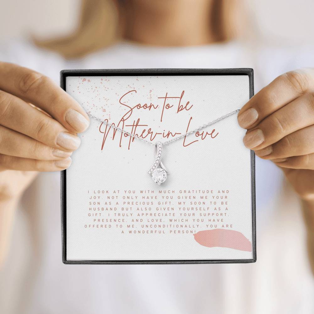 Gift for Future Mother In Law, Gift Necklace for Mother-In-Love, Best Gift for Soon to be Mother-In-Law