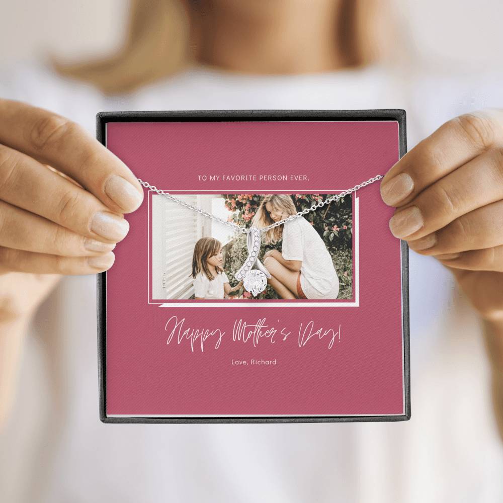 Other Mother Gift, Mother's Day Gift, Mothers Day From Daughter, Stepmom Birthday Gift, Adoptive Mom Gift, Mother and Daughter Necklace, Bonus Mom Gift,