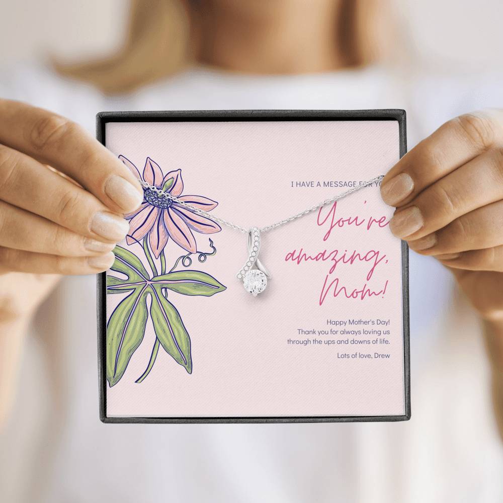 Personalized Mother Day Gift, Aunt Gift For Mothers Day, Diy Mothers Day Gift, Personalized Mother Day Necklace, Stepmom Birthday Gift, Stepmother Necklace, Bonus Mom Gift Necklace,