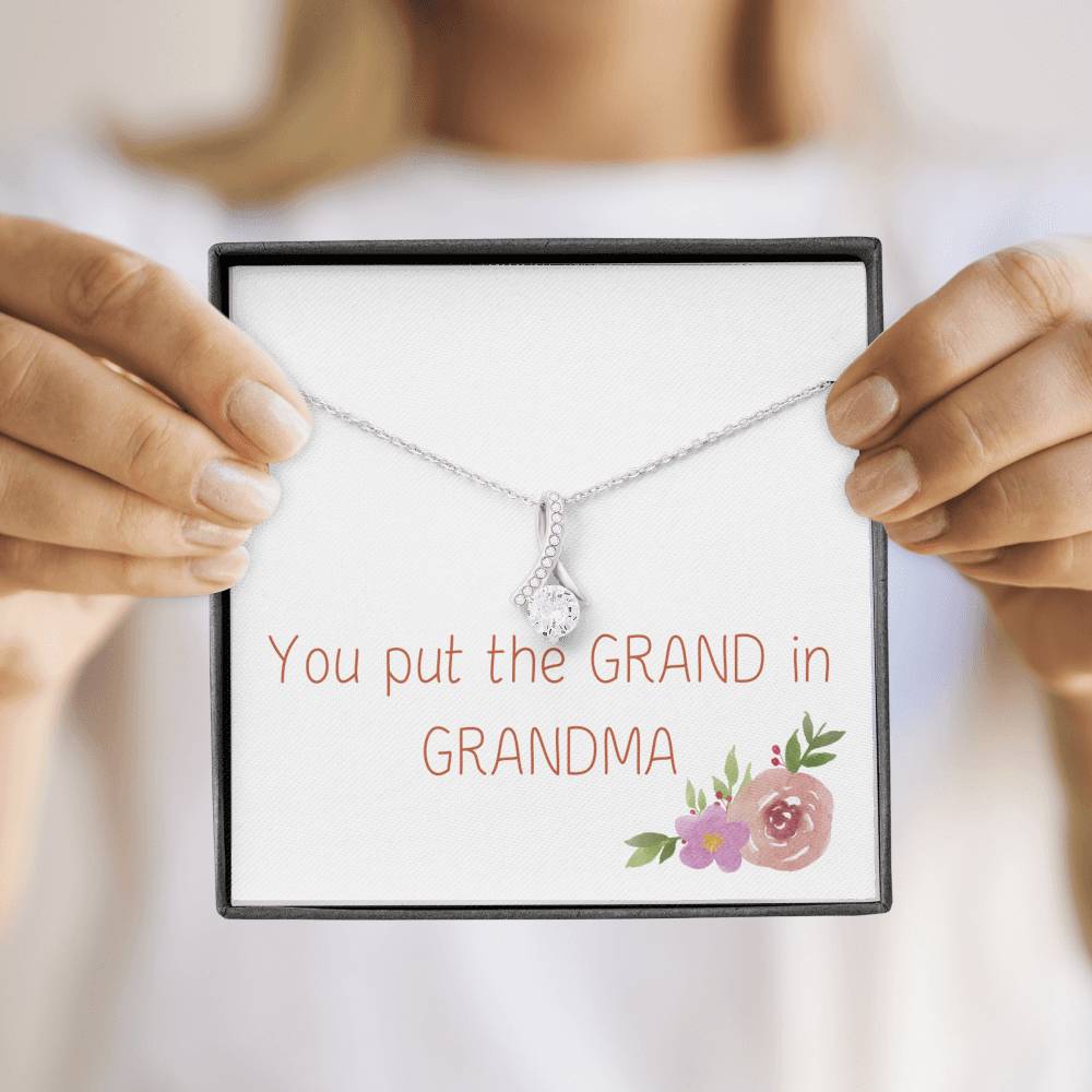 Necklace for Grandma, Timeless Necklace, Gift for Gigi, Gift for Grammy, Gift for Mimi