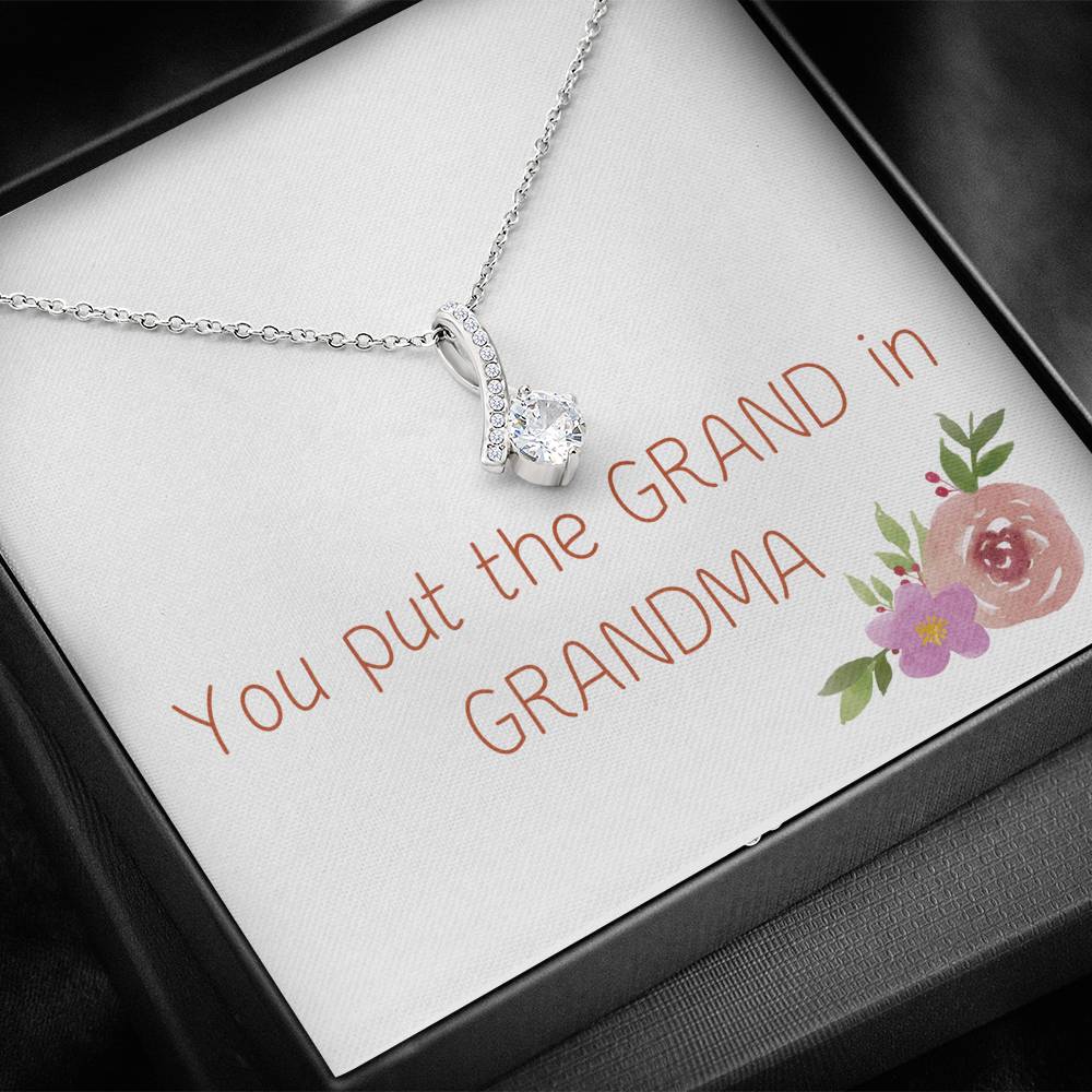 Necklace for Grandma, Timeless Necklace, Gift for Gigi, Gift for Grammy, Gift for Mimi