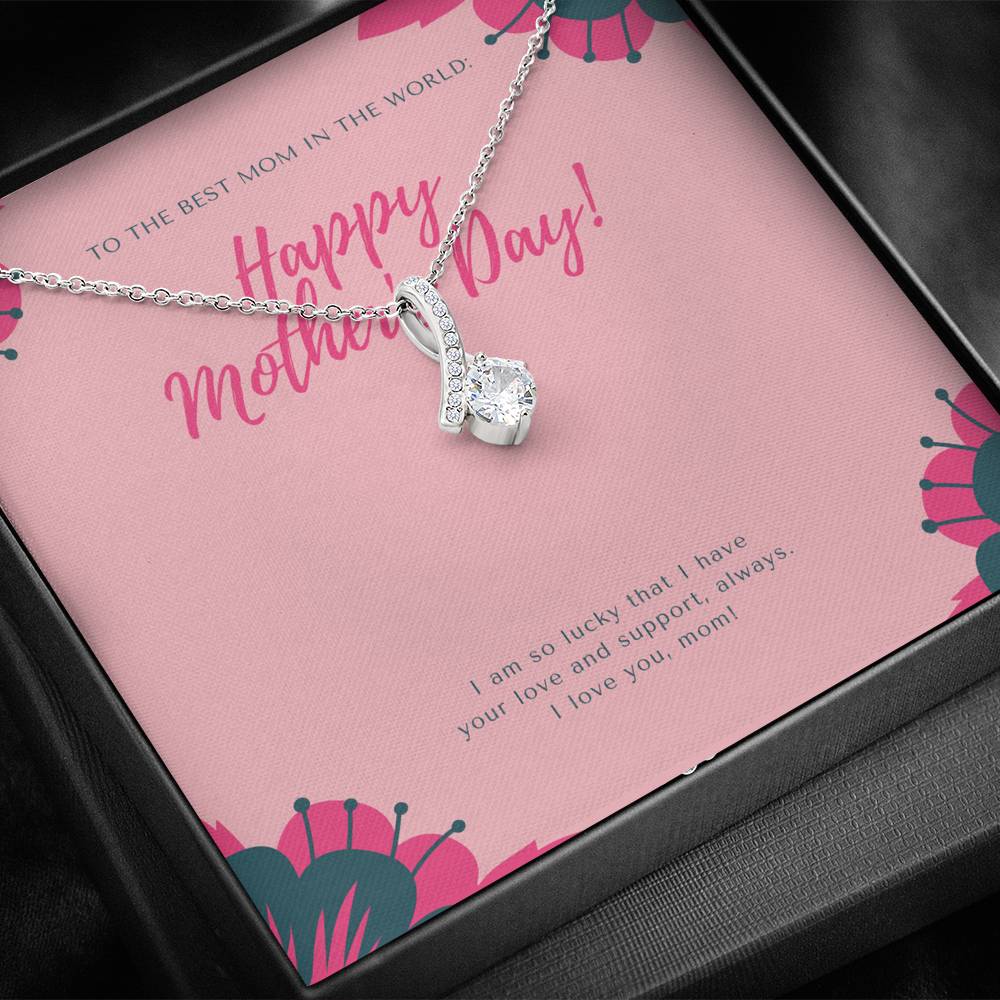 Mothers Day Gift, Unbiological Mom Gift, Second Mom Gift, Stepmom Birthday Gift, Mothers Day Gift from Husband, Mothers Day Card, Jewelry Gift for My Second Mom,